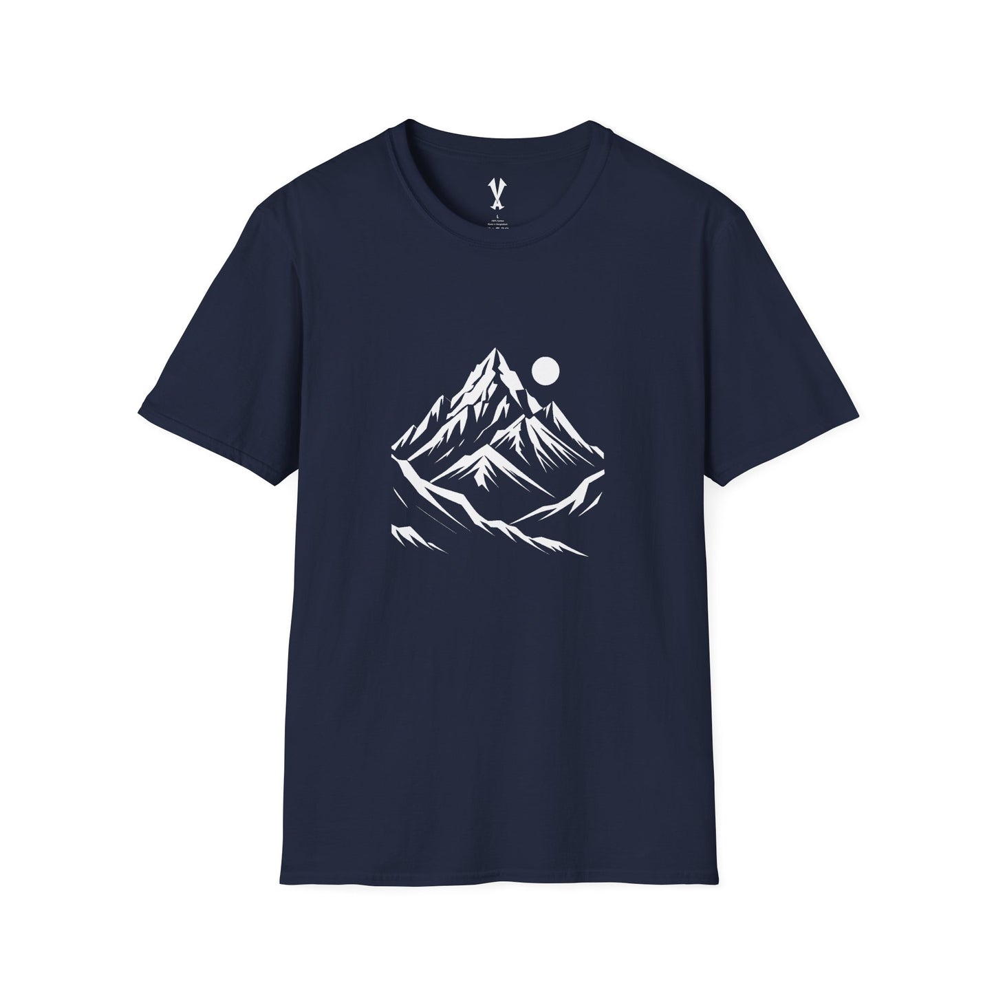 Mountain Moon Unisex Softstyle T-Shirt