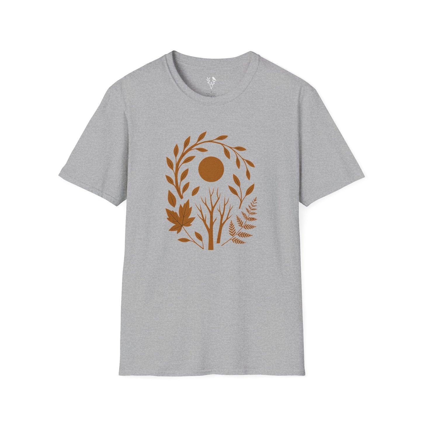 Orange Flora T-Shirt