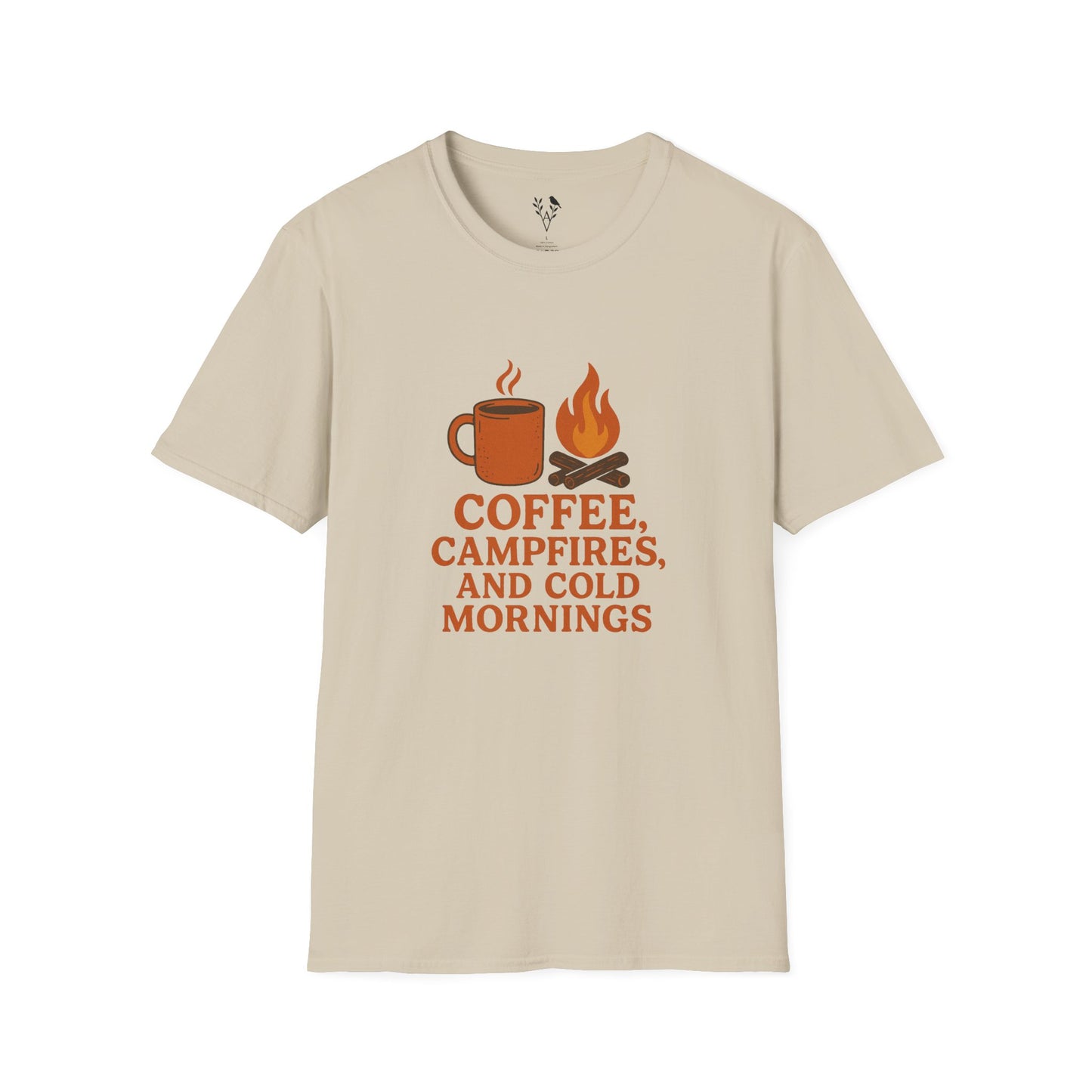 Coffee, Campfires, Cold Mornings T-Shirt