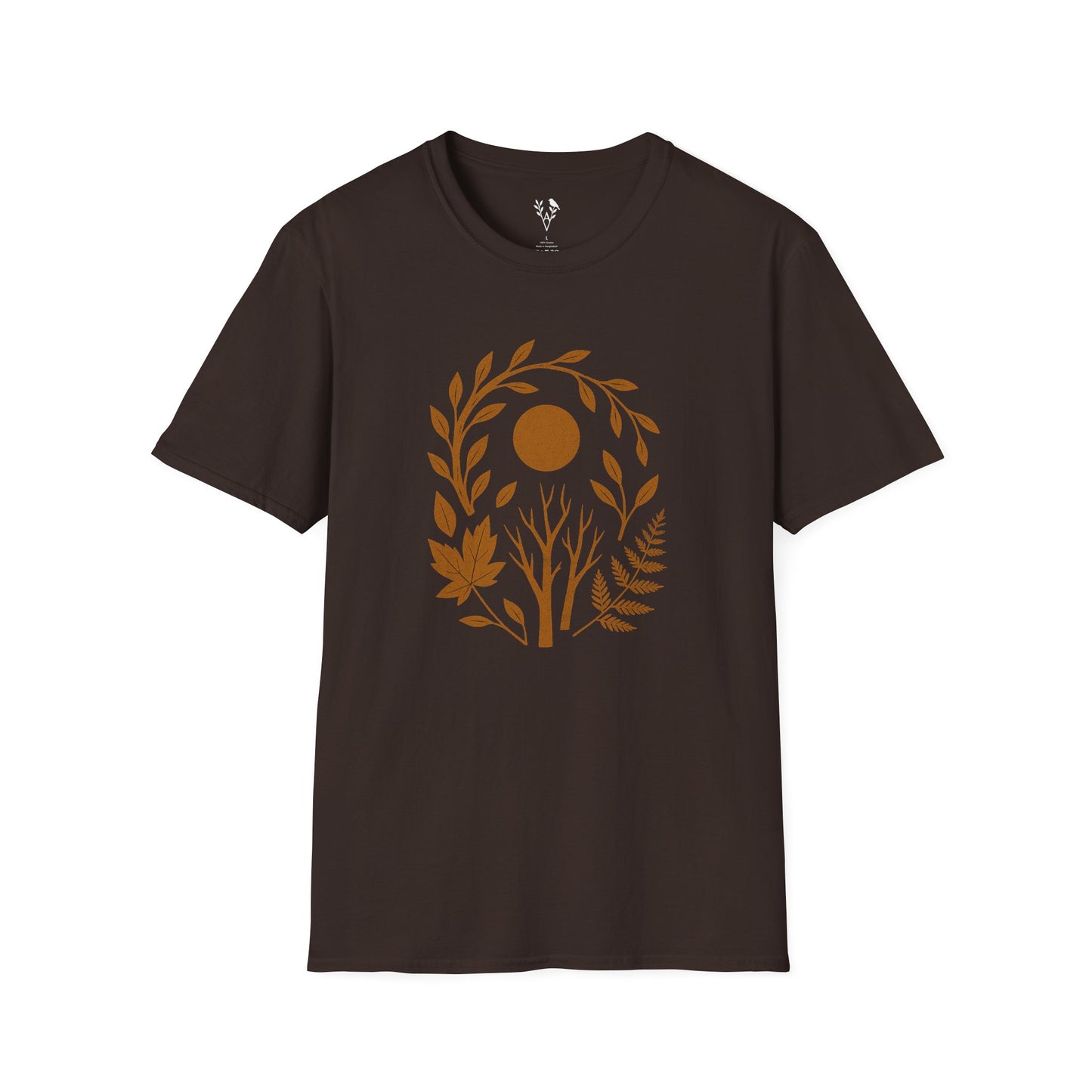 Orange Flora T-Shirt