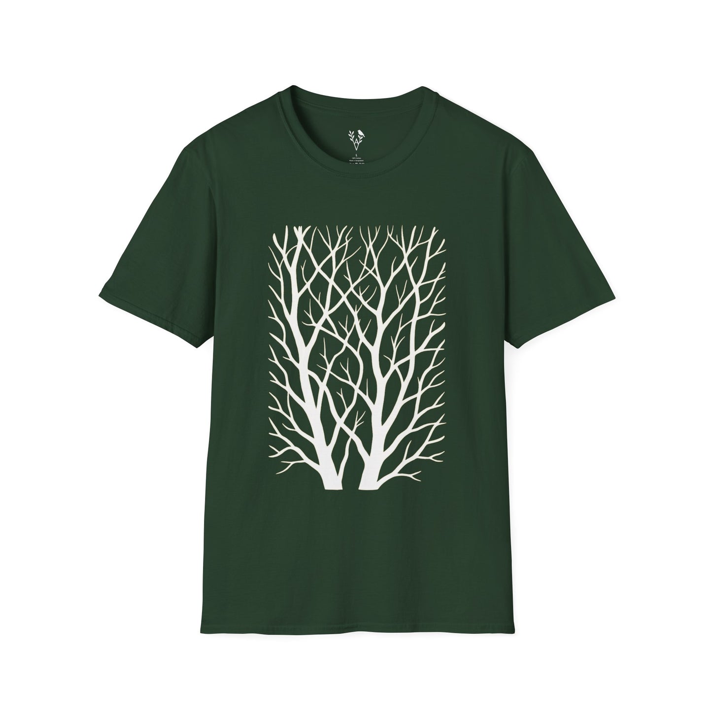 Cropped Branches T-Shirt