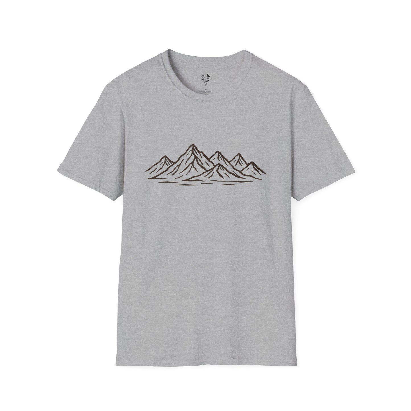 Line Art Peaks T-Shirt