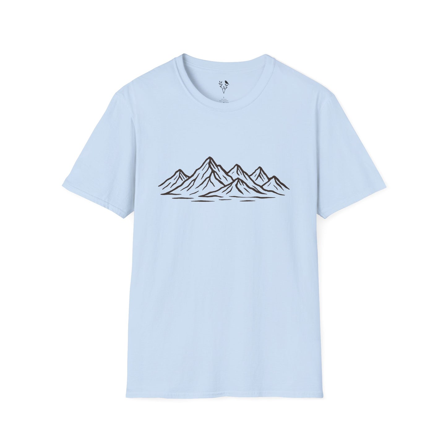 Line Art Peaks T-Shirt
