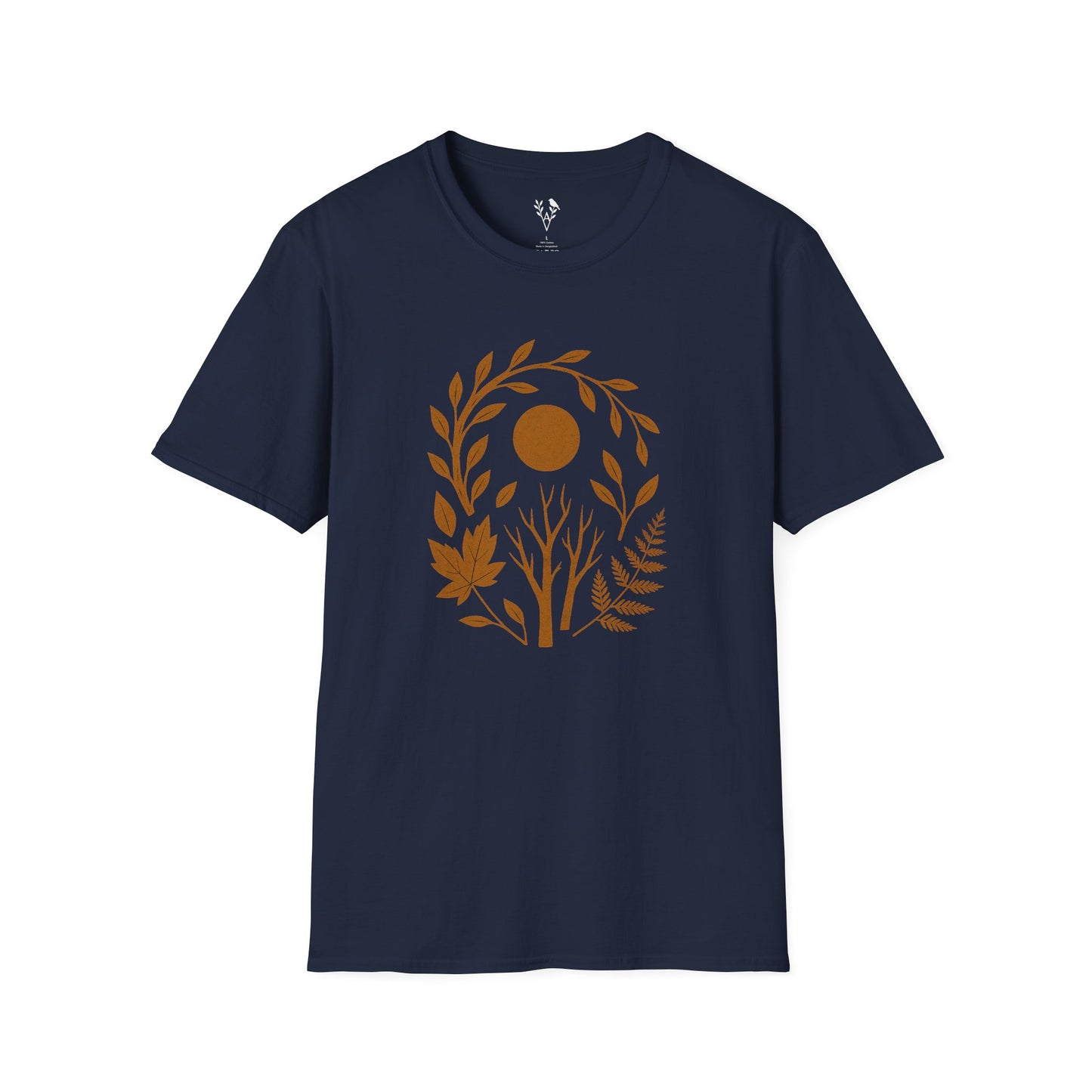 Orange Flora T-Shirt