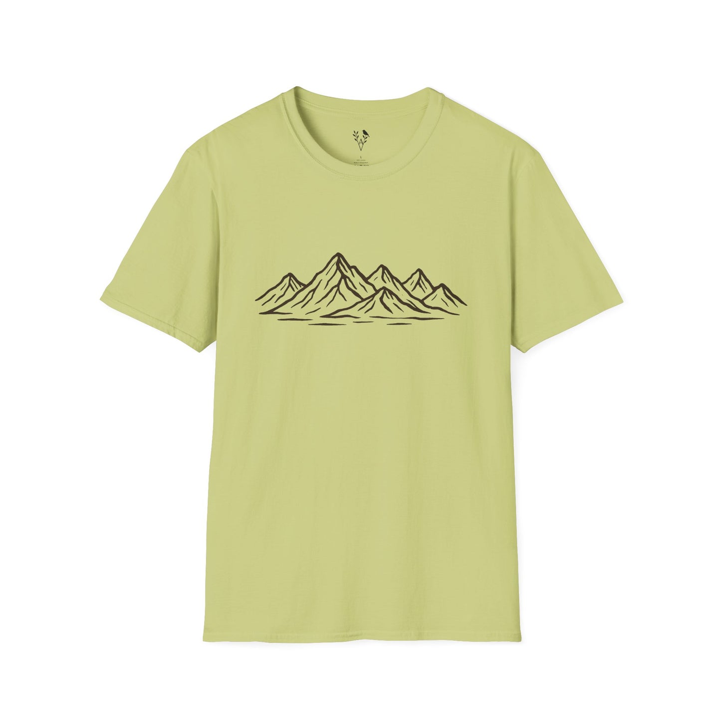 Line Art Peaks T-Shirt