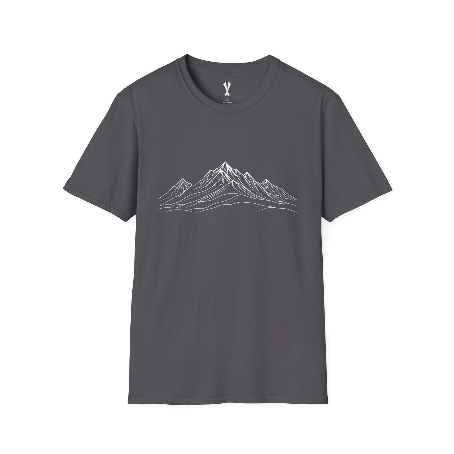 Mountain Line Art T-Shirt