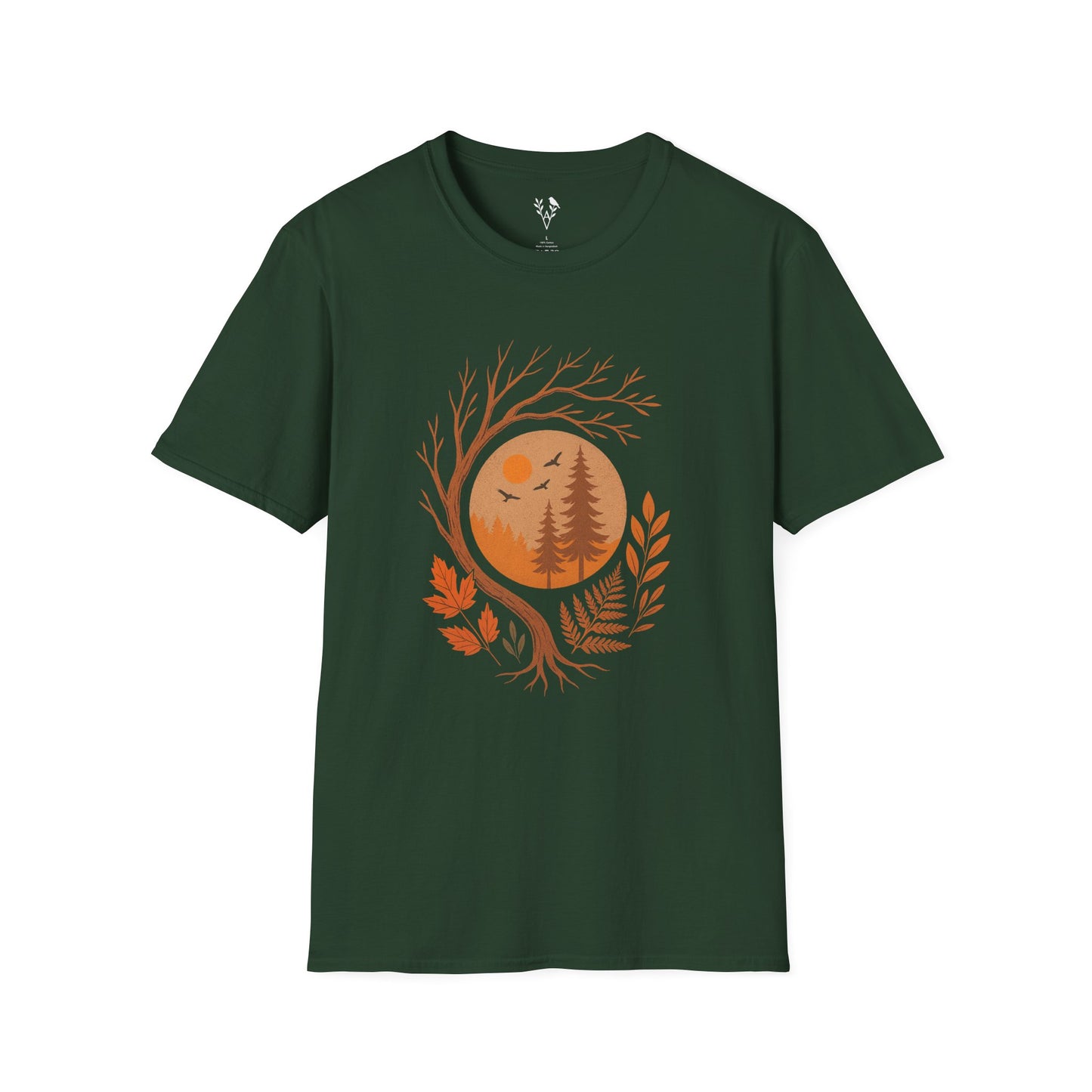 Warm Flora Globe T-Shirt