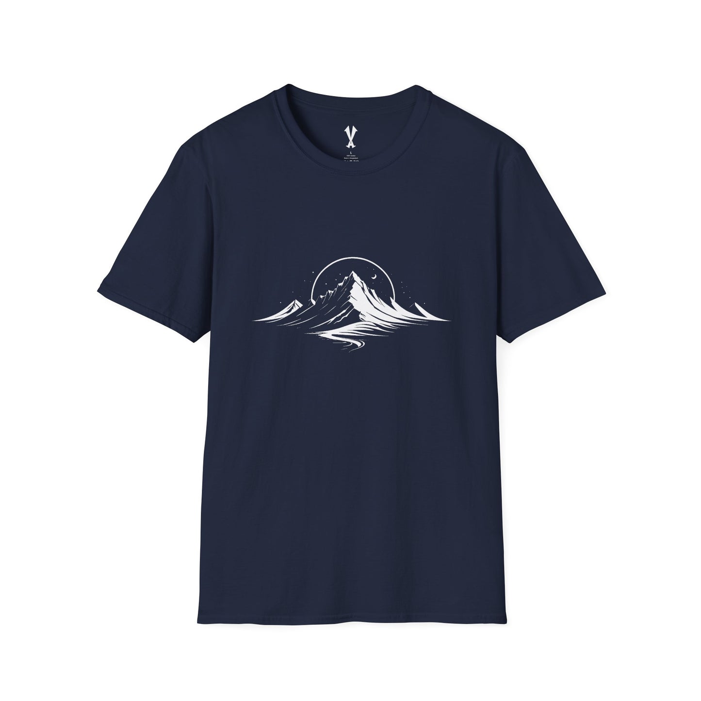 Mountain White Unisex T-Shirt