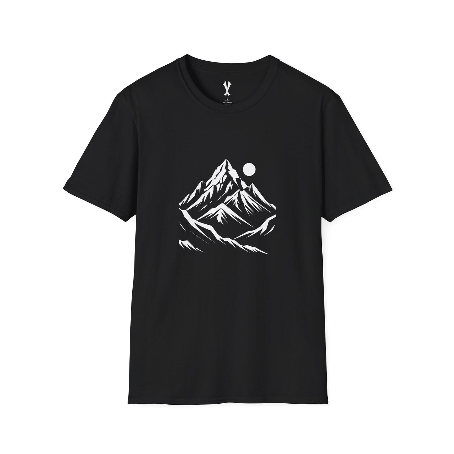 Mountain Moon Unisex Softstyle T-Shirt