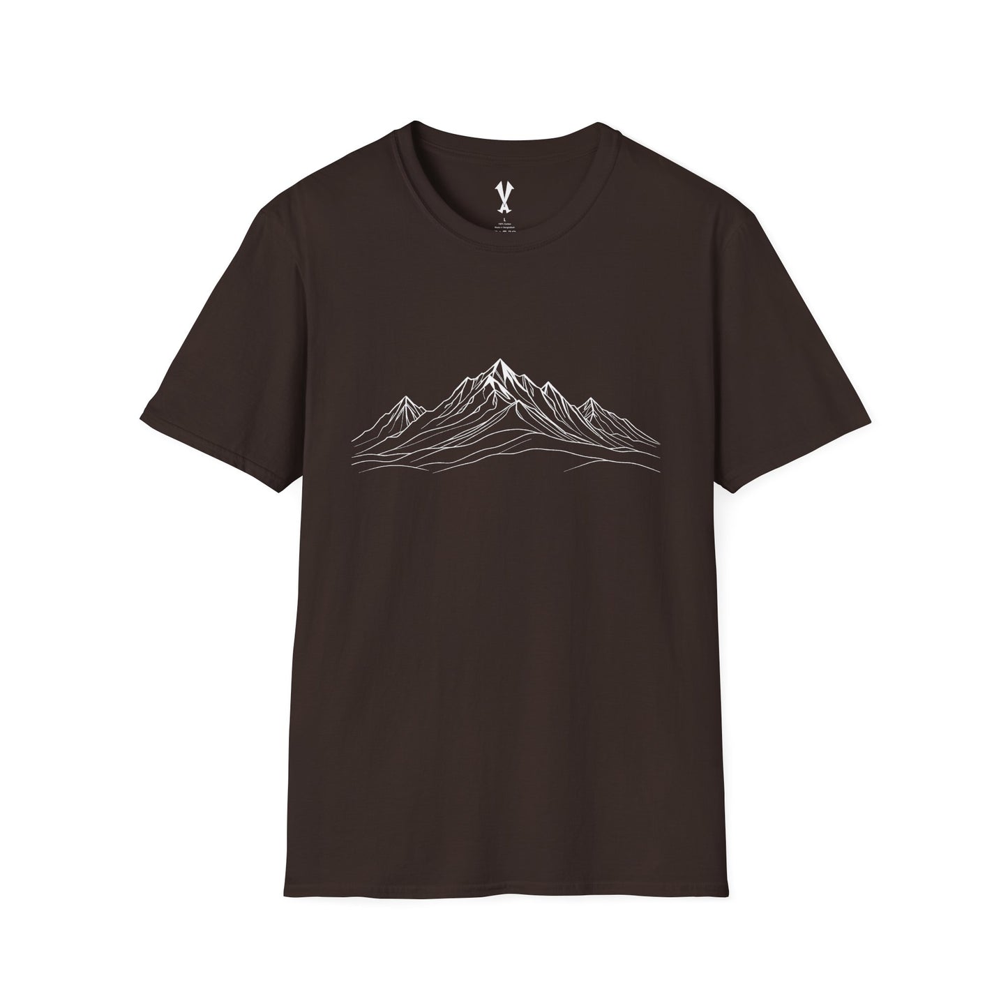Mountain Line Art T-Shirt