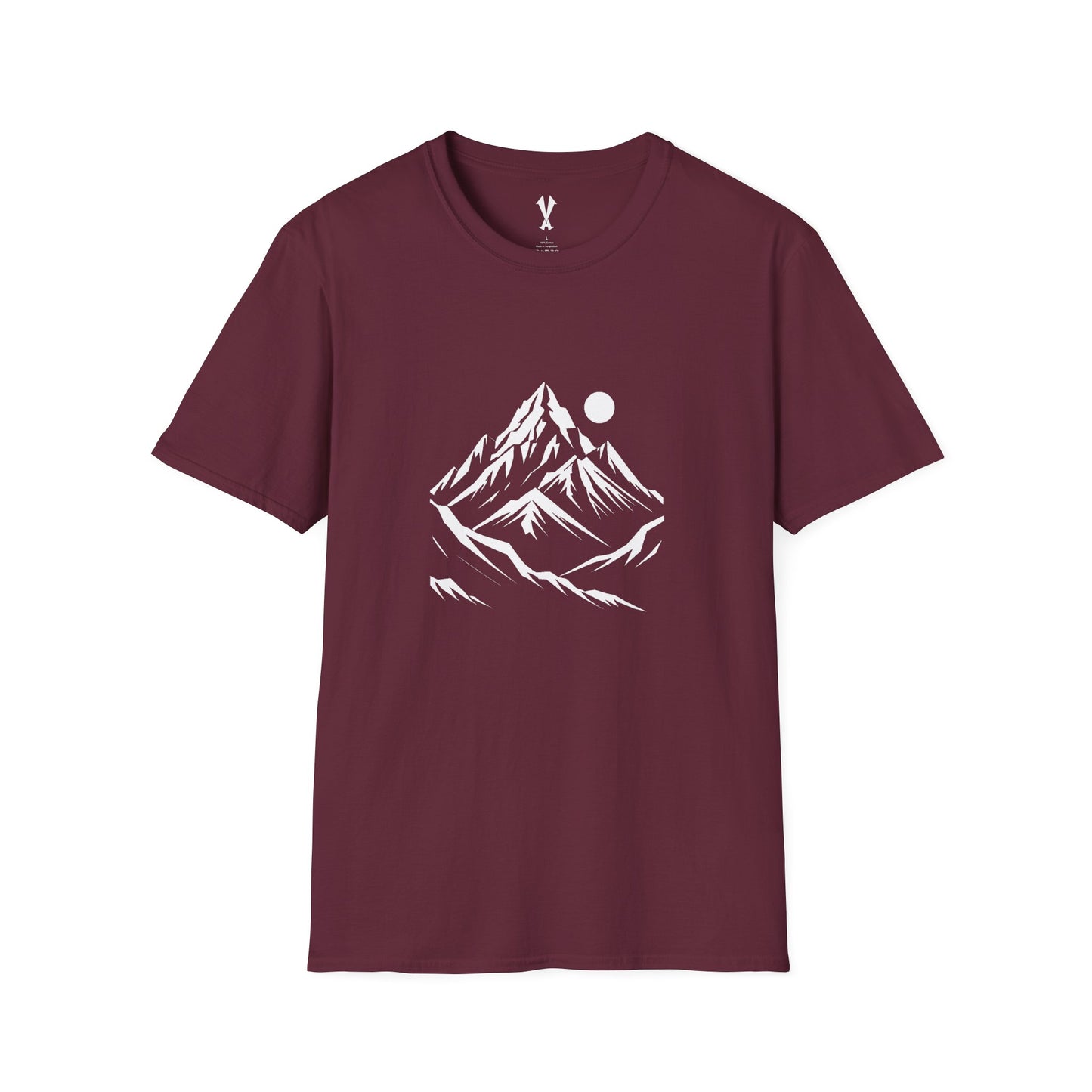 Mountain Moon Unisex Softstyle T-Shirt