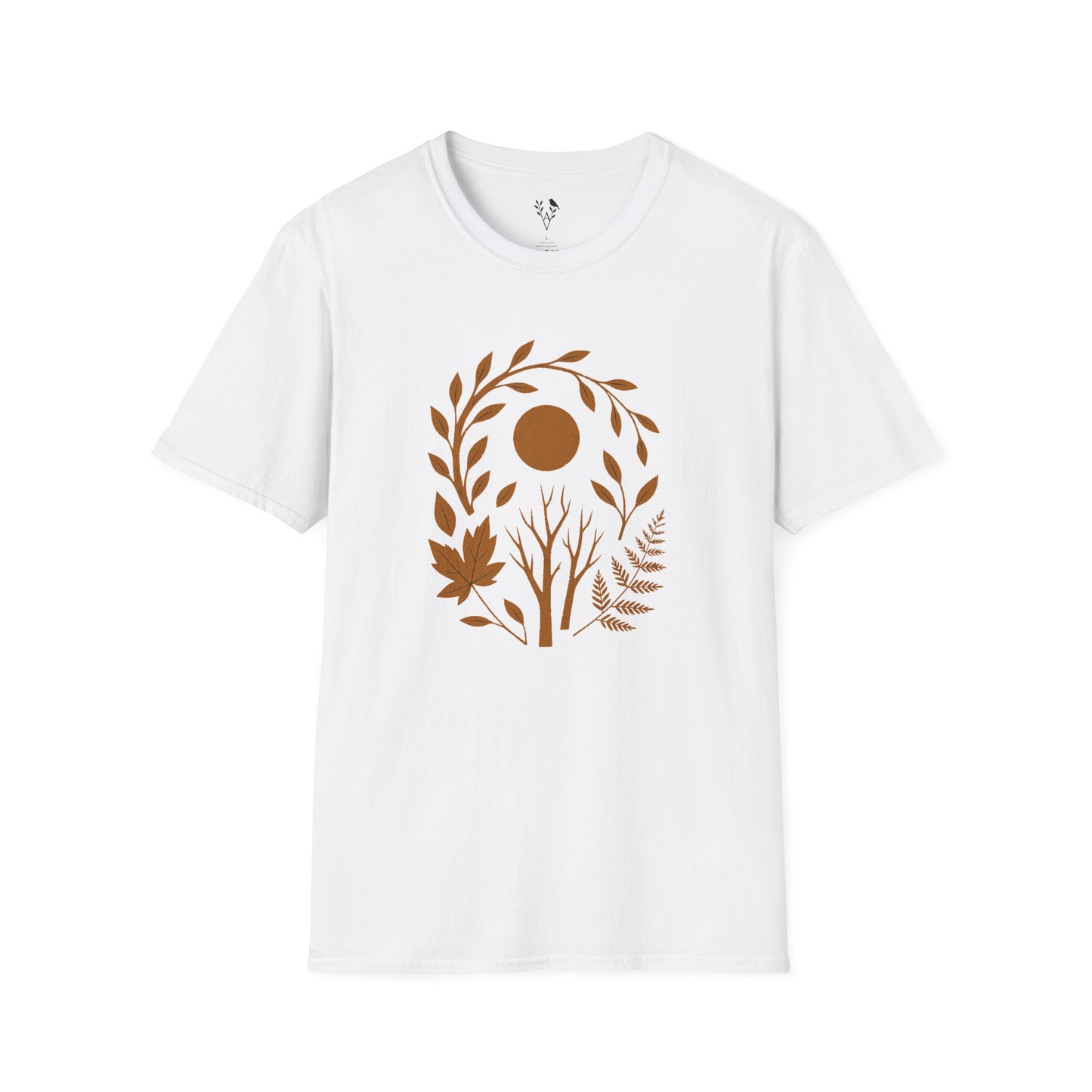 Orange Flora T-Shirt