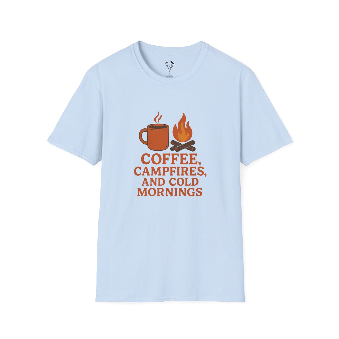 Coffee, Campfires, Cold Mornings T-Shirt