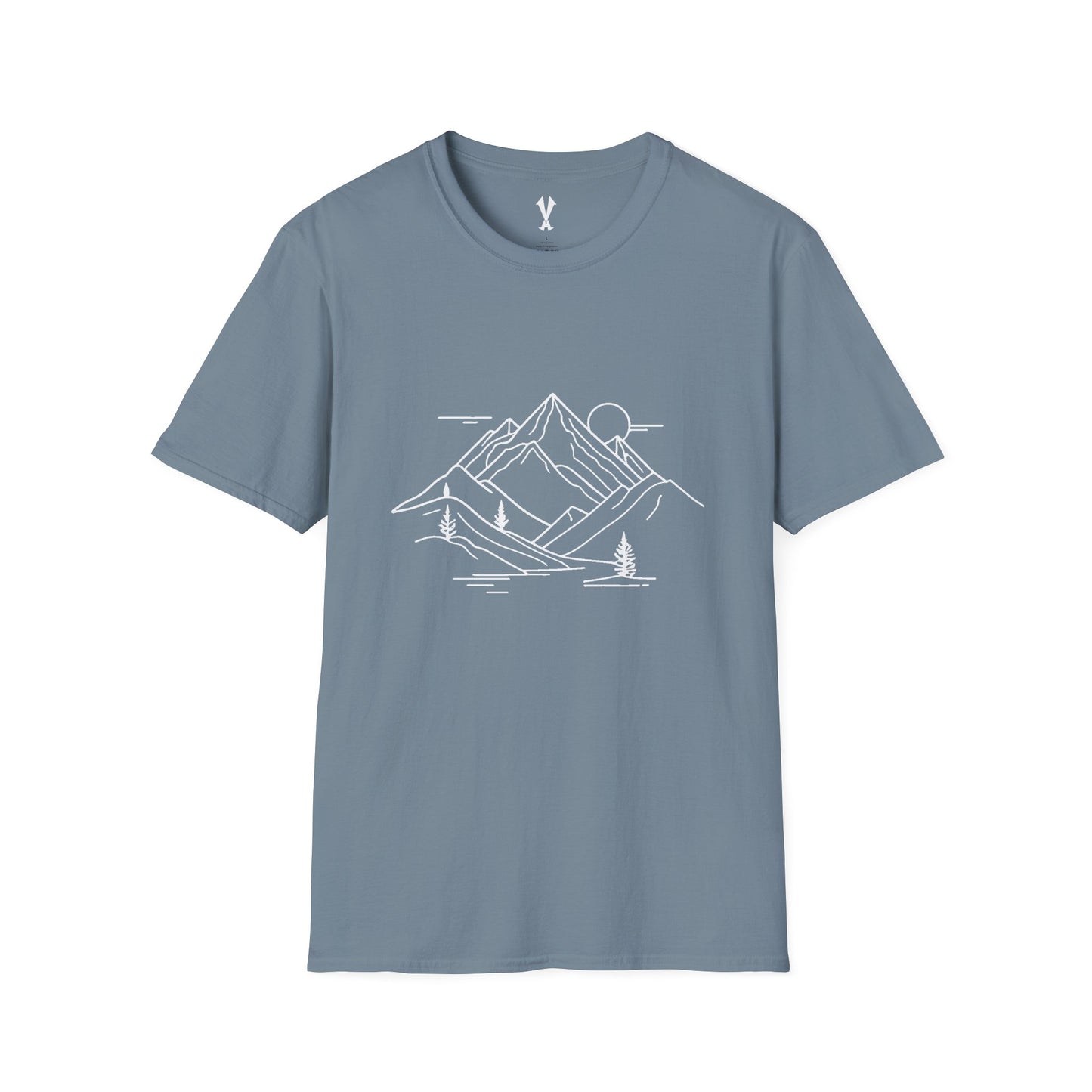 Mountain Line Art T-Shirt