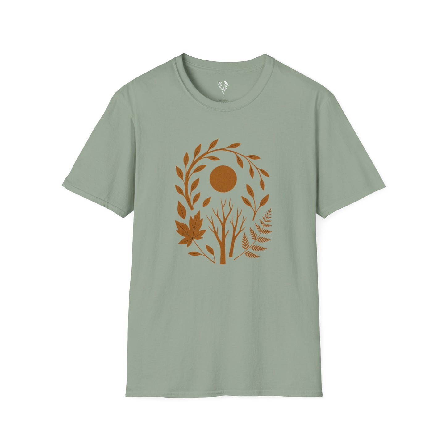 Orange Flora T-Shirt