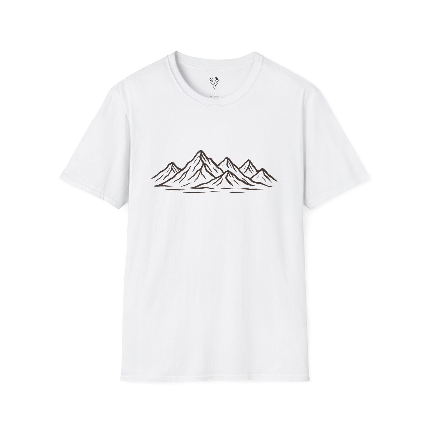 Line Art Peaks T-Shirt
