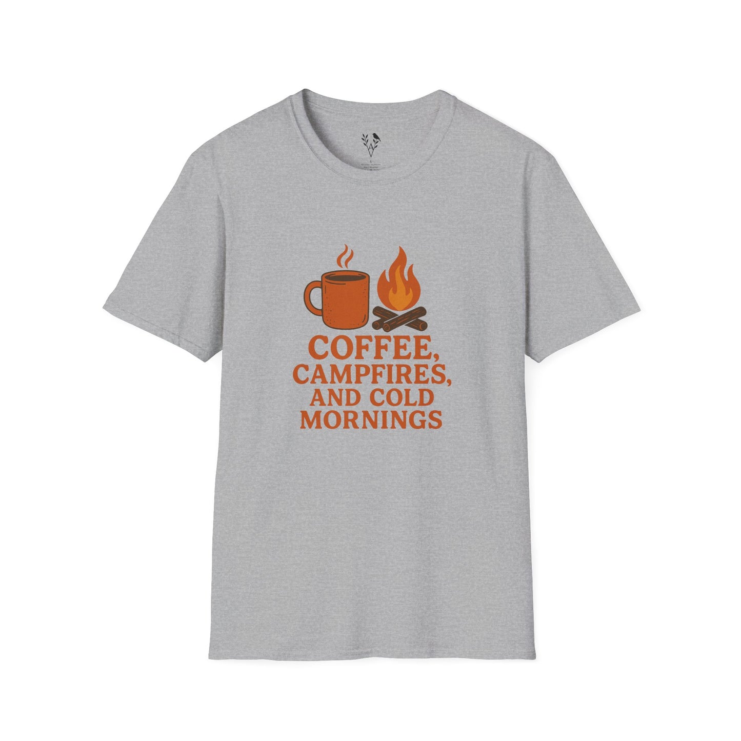 Coffee, Campfires, Cold Mornings T-Shirt