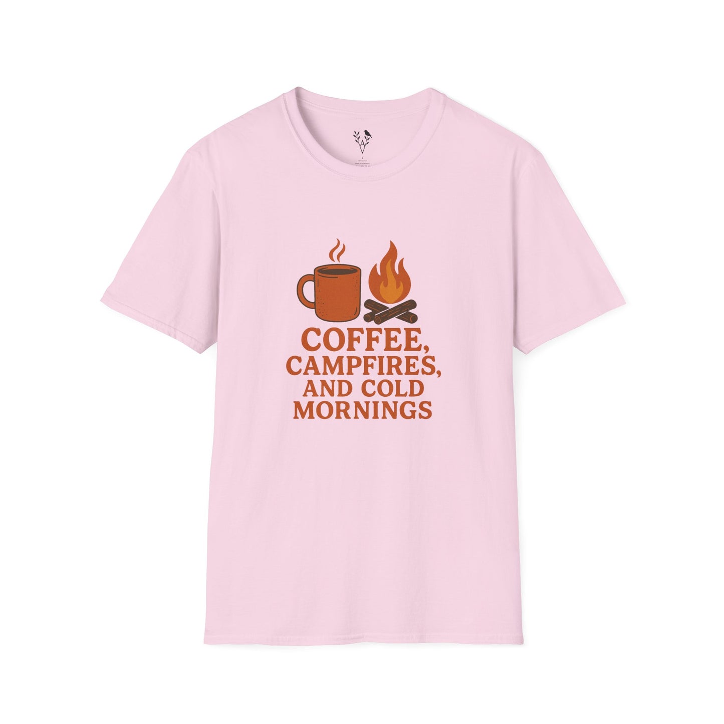 Coffee, Campfires, Cold Mornings T-Shirt