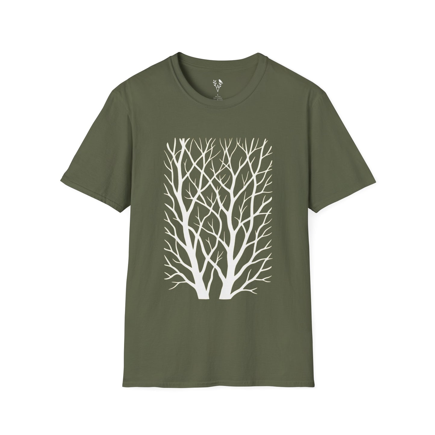 Cropped Branches T-Shirt
