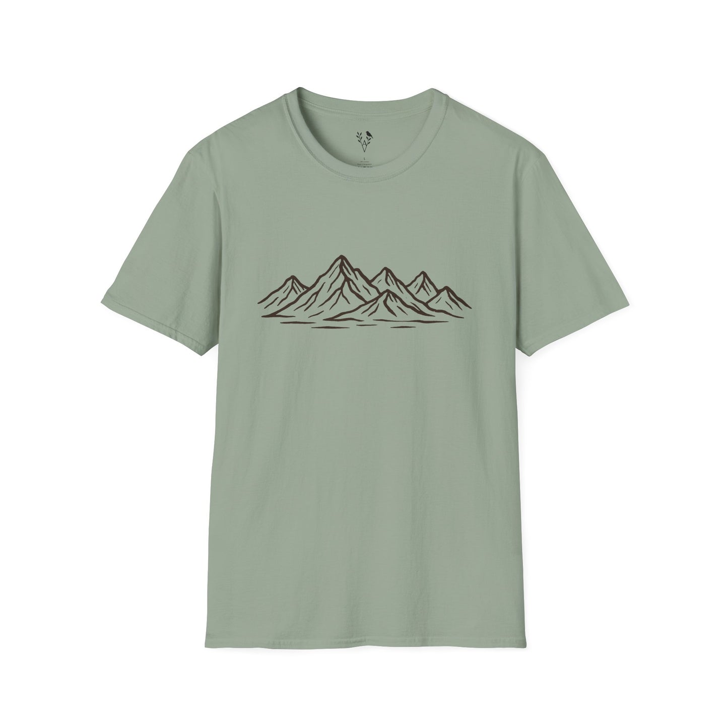 Line Art Peaks T-Shirt