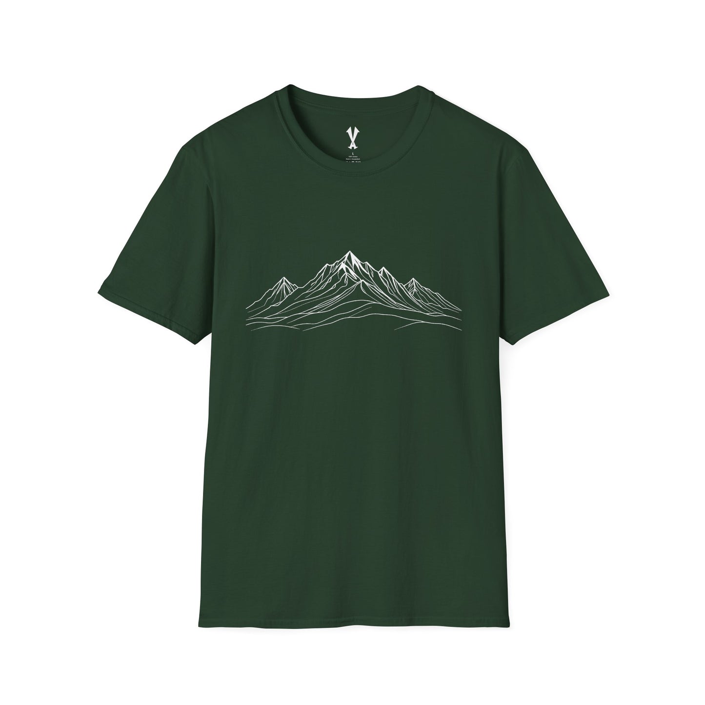Mountain Line Art T-Shirt