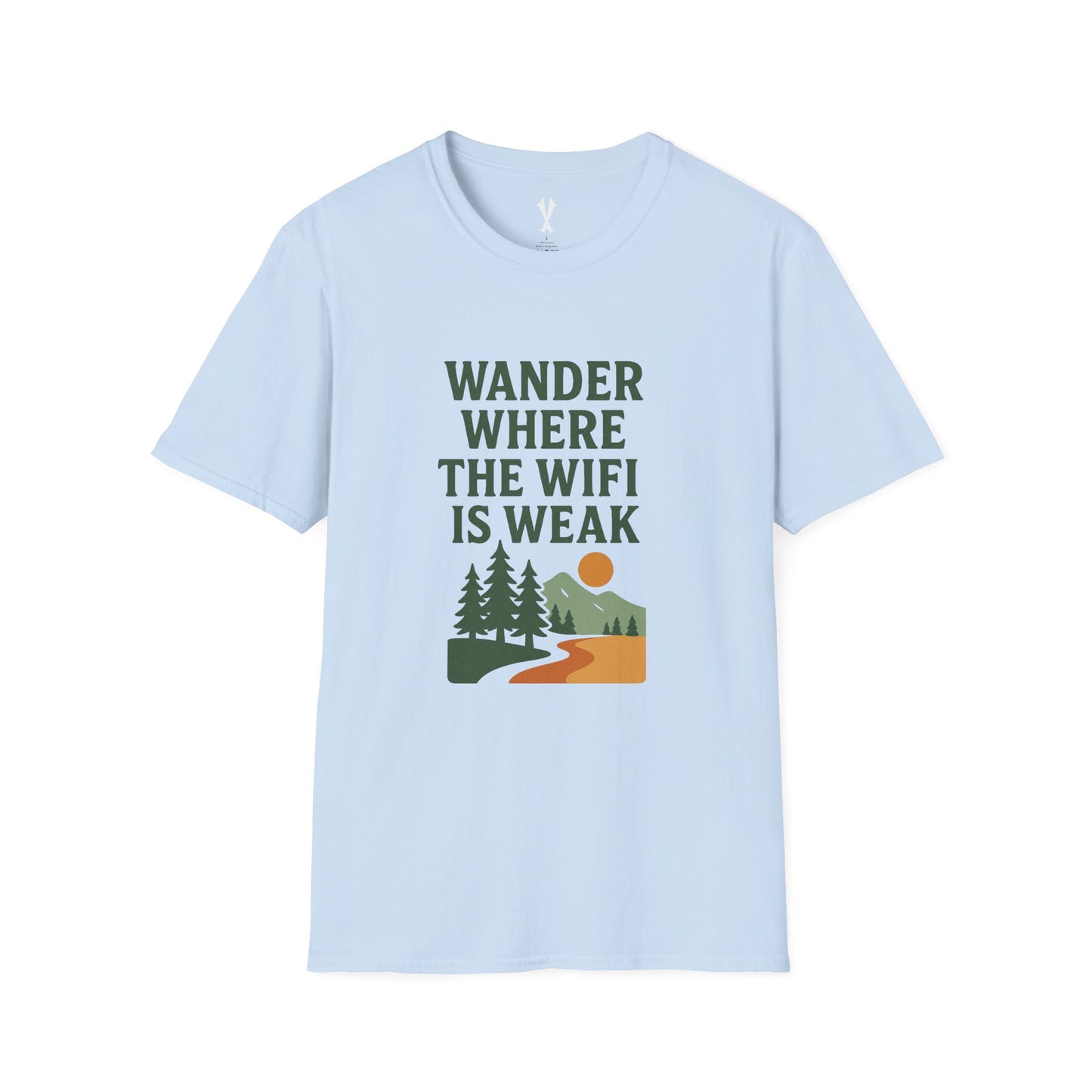 Wander Where the Wifi is Weak T-Shirt
