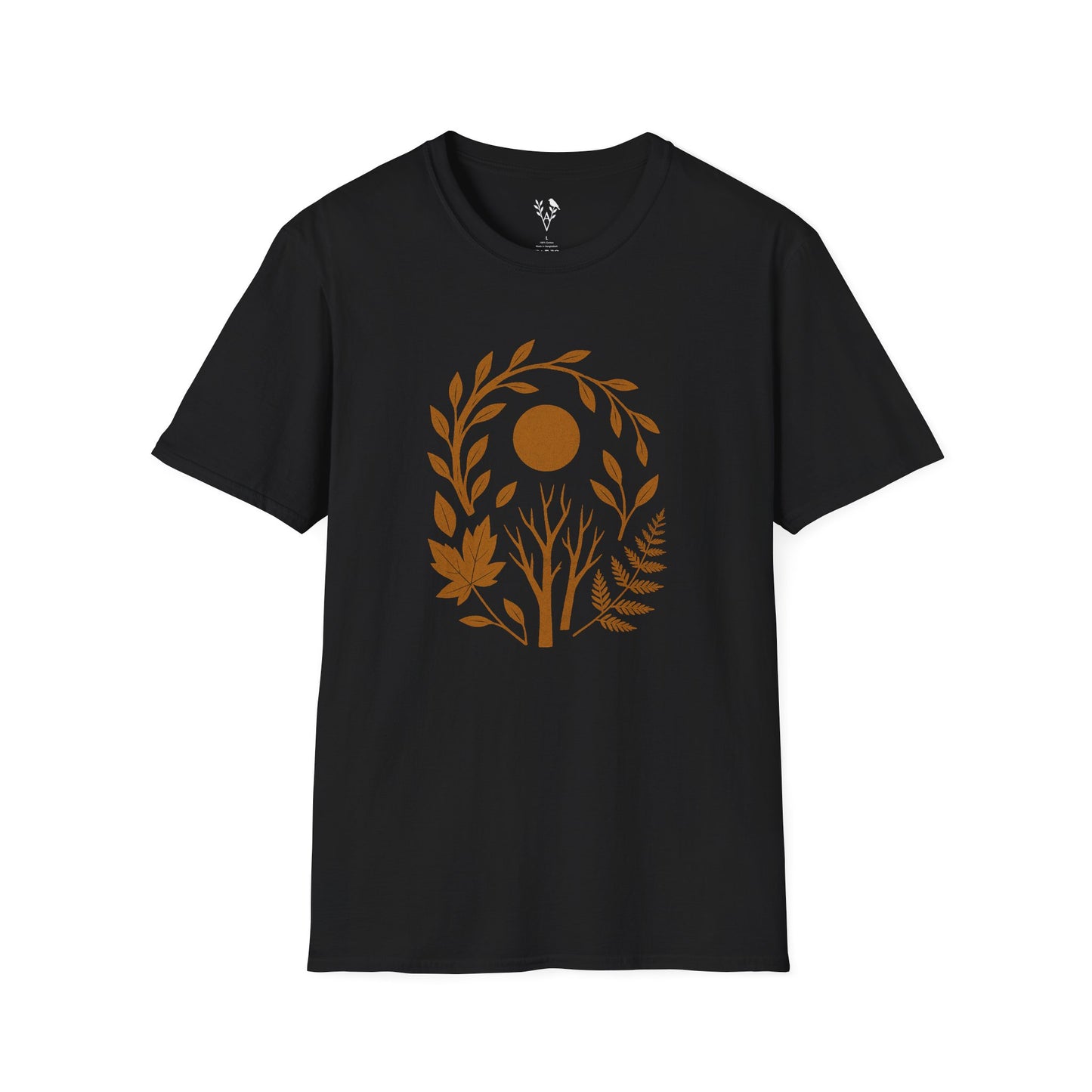 Orange Flora T-Shirt