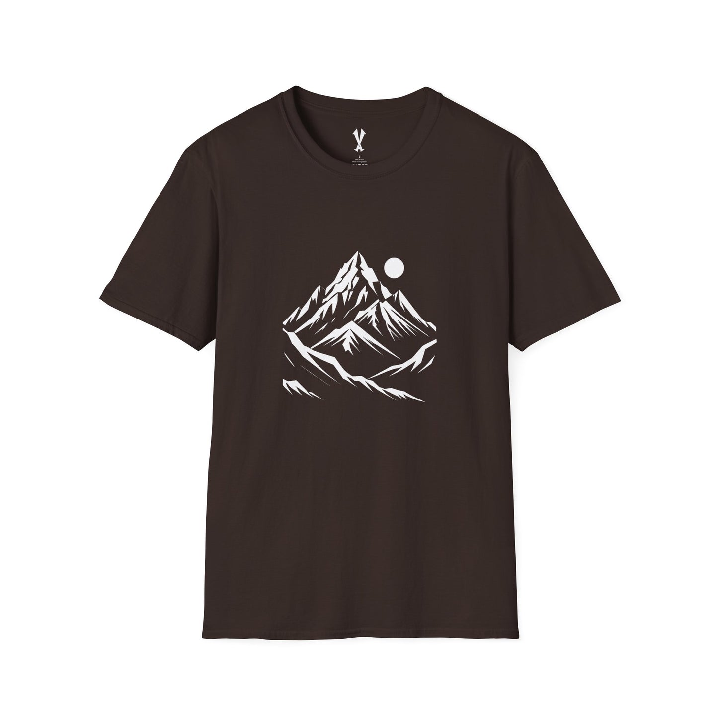 Mountain Moon Unisex Softstyle T-Shirt