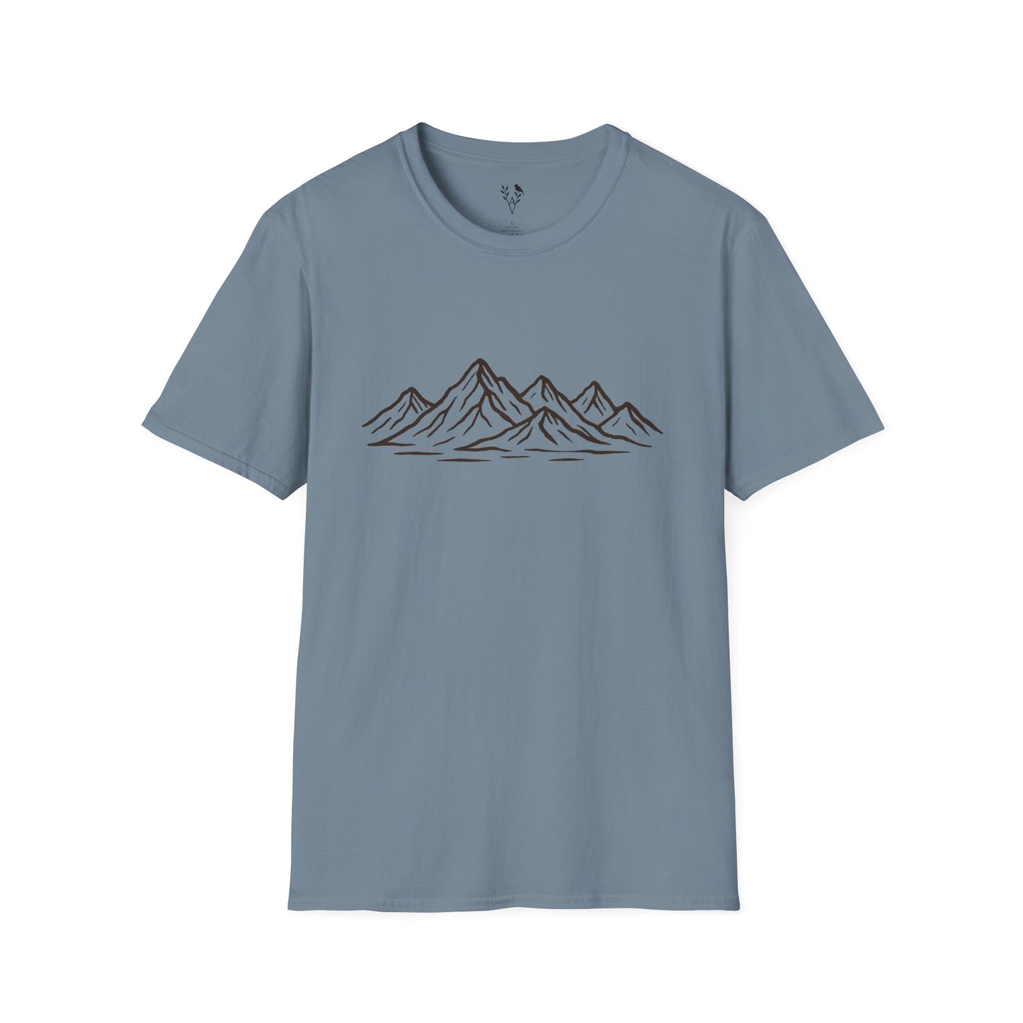 Line Art Peaks T-Shirt
