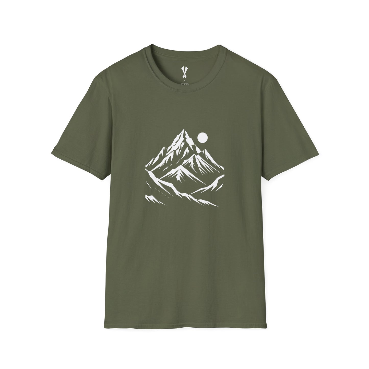 Mountain Moon Unisex Softstyle T-Shirt