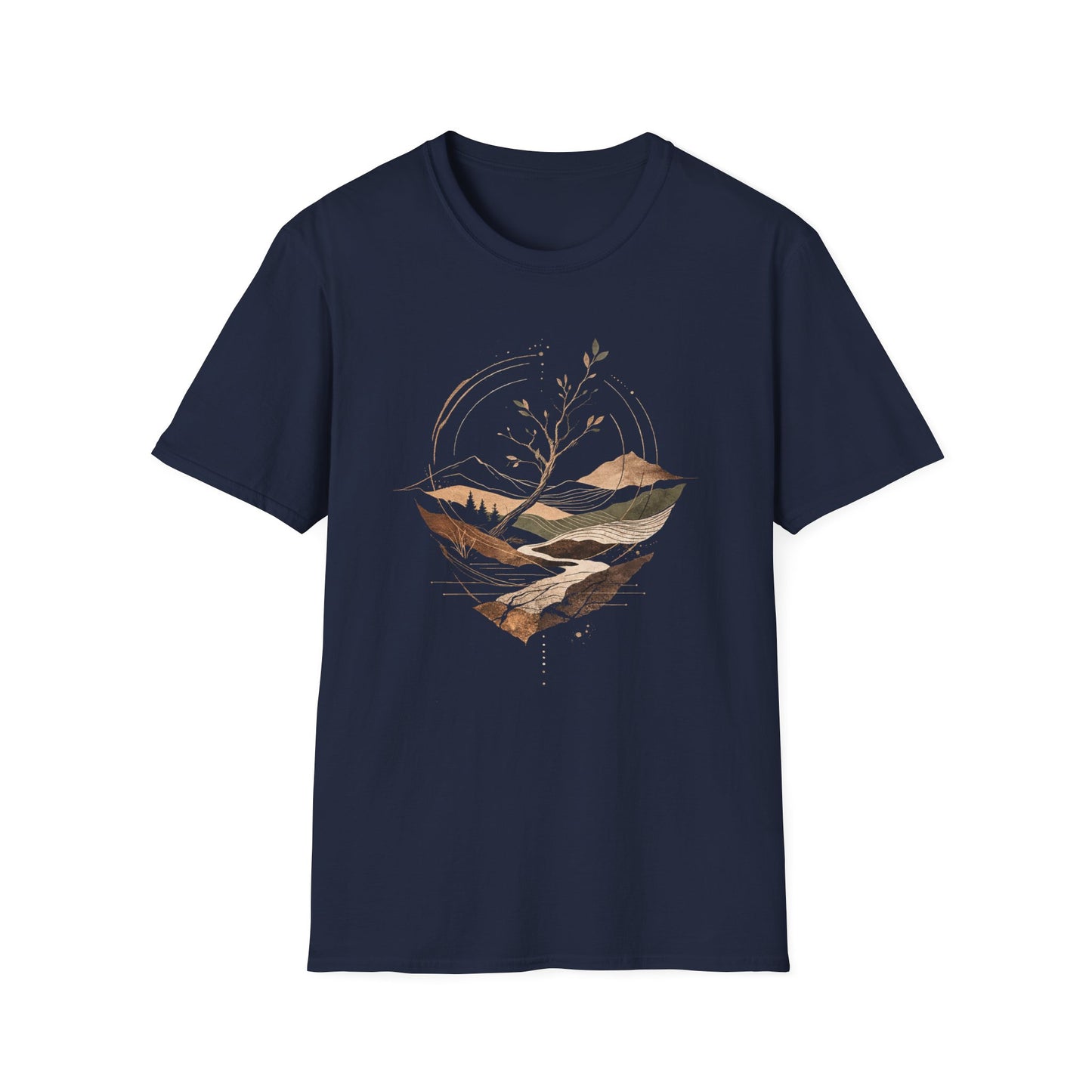 Abstract Twist T-Shirt