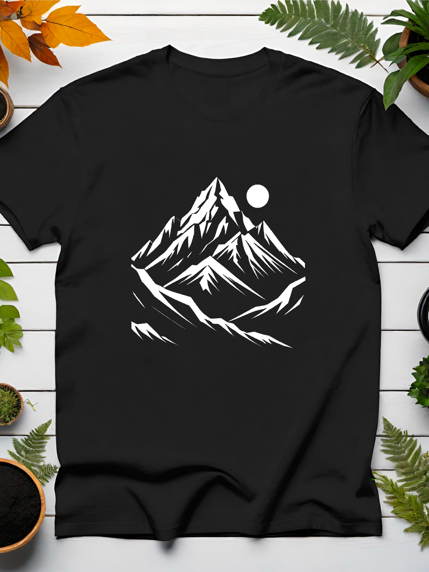 Mountain Moon Unisex Softstyle T-Shirt