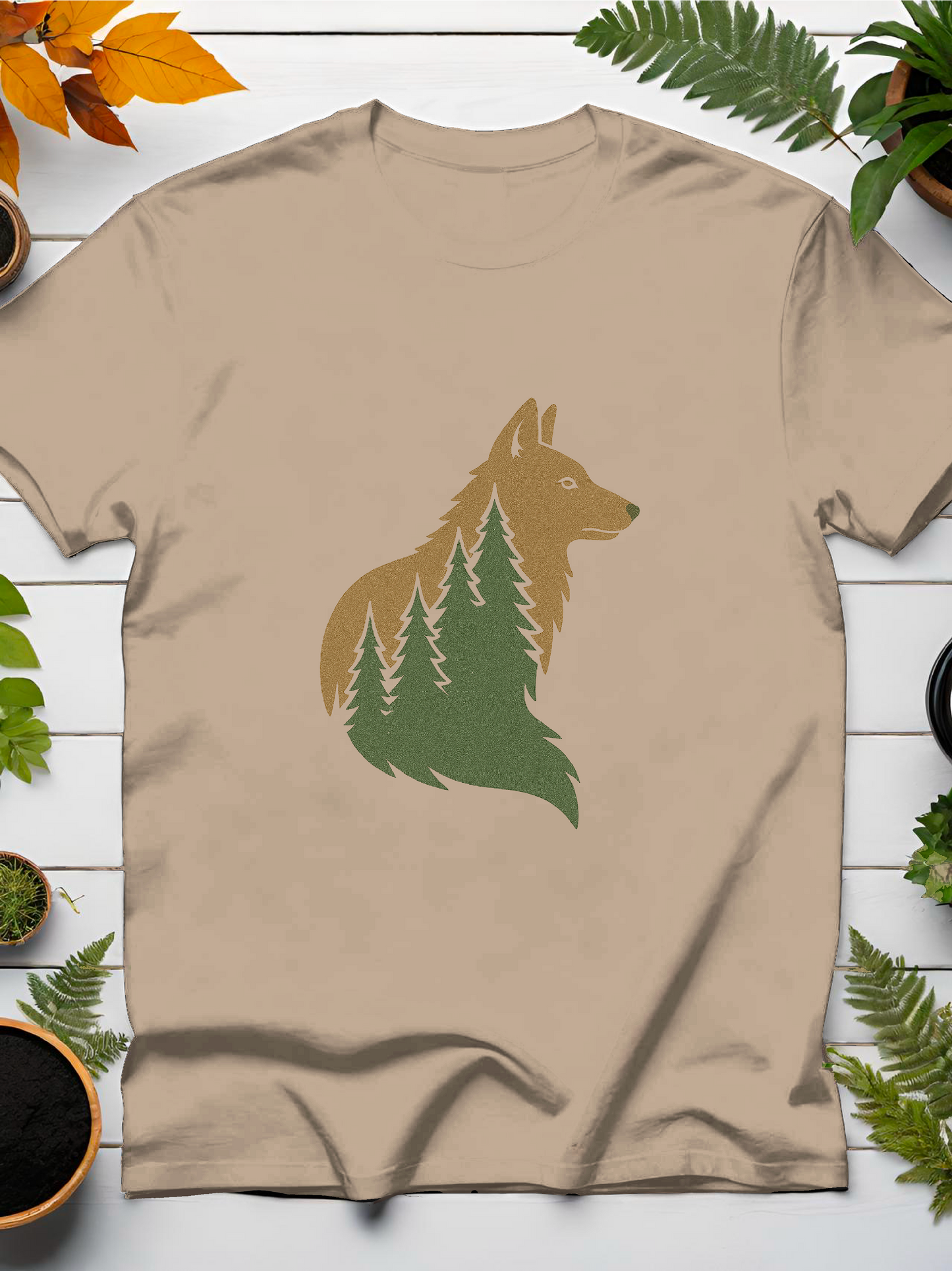 Wolf Among Pines T-Shirt