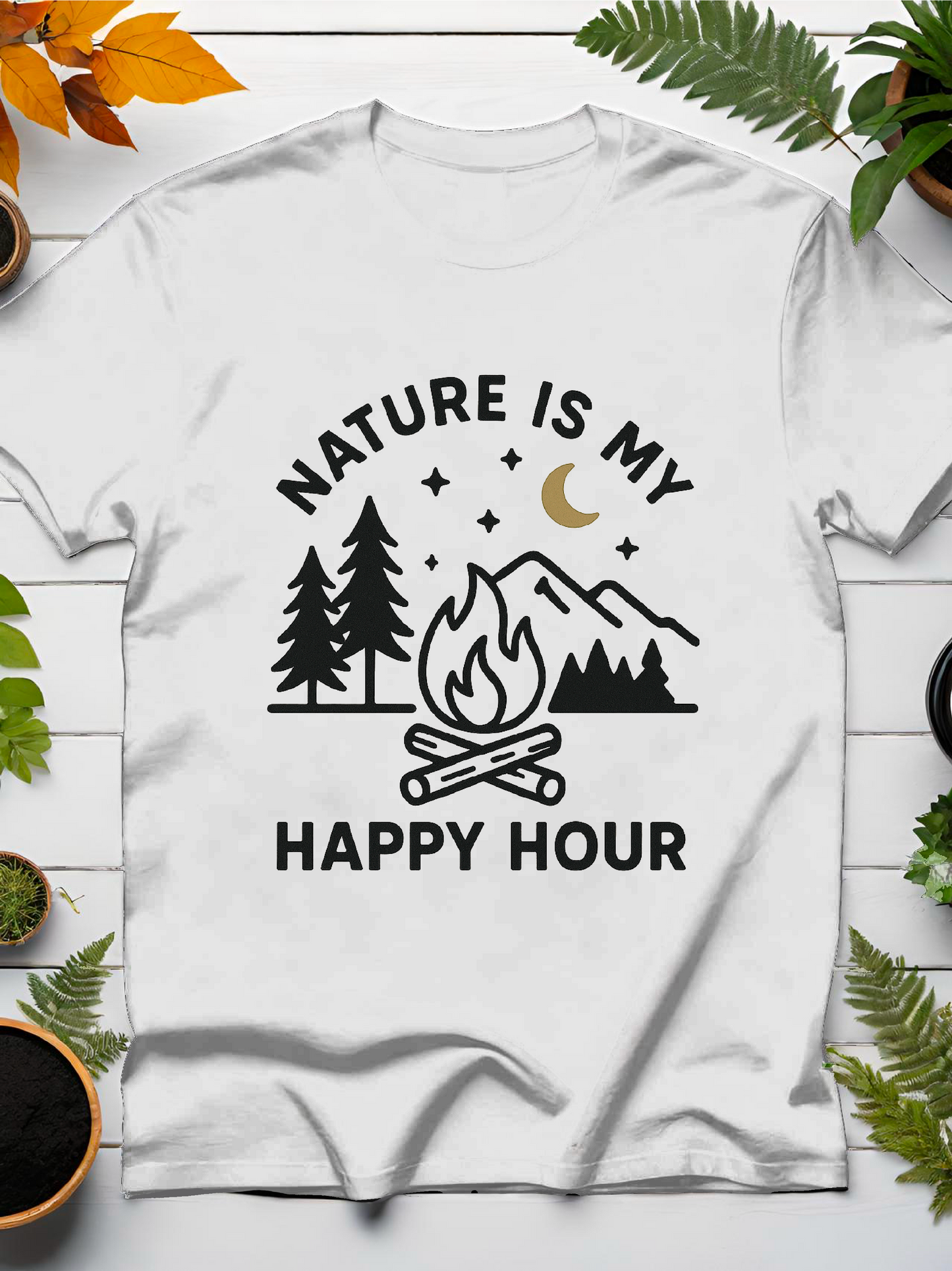 Nature is my Happy Hour T-Shirt