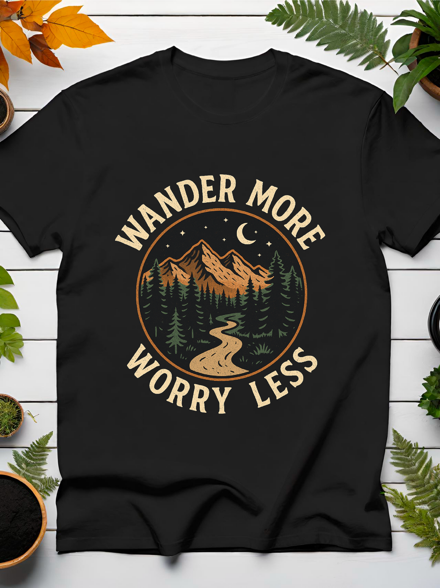 Wander More Worry Less T-Shirt