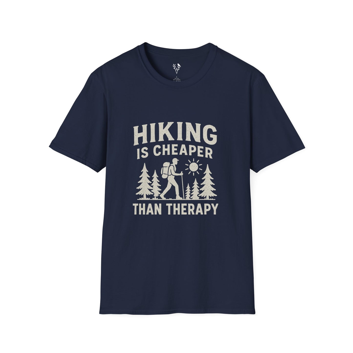 Hiking is Cheaper Than Therapy T-Shirt