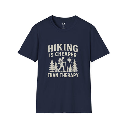 Hiking is Cheaper Than Therapy T-Shirt