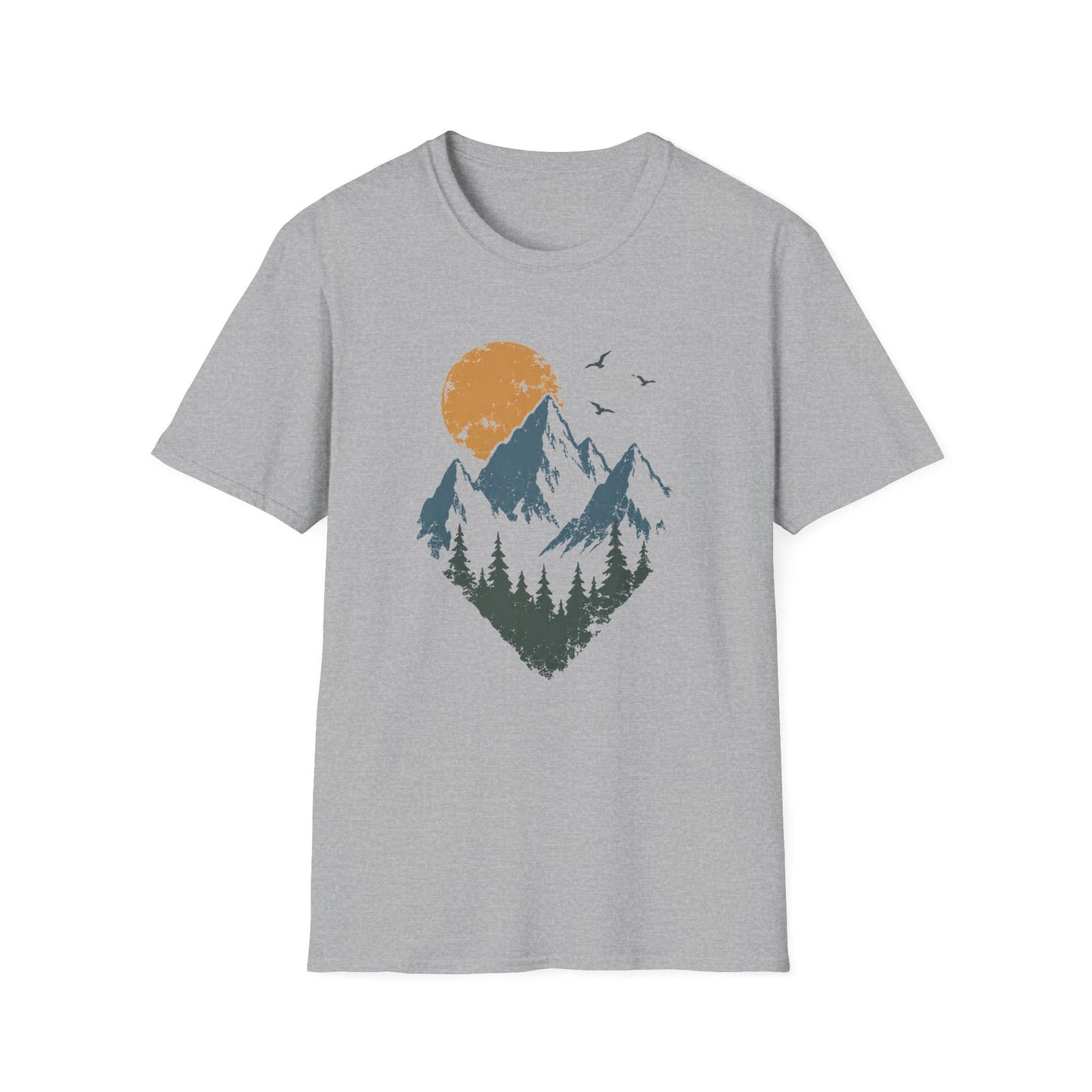 Blue Shadow Mountains T-Shirt