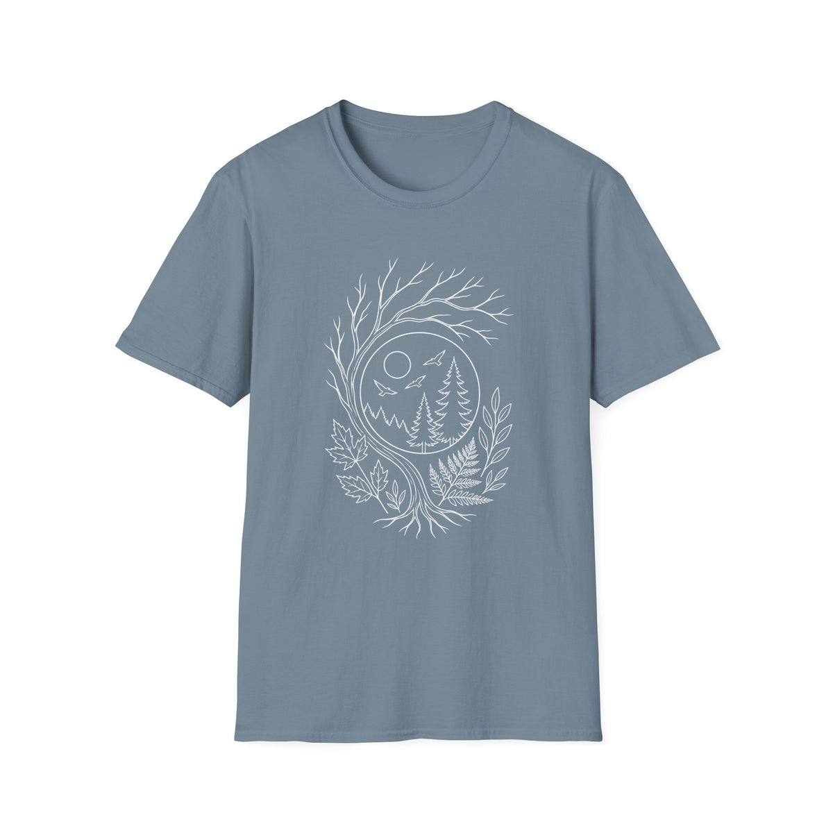 Natural Line-art T-Shirt