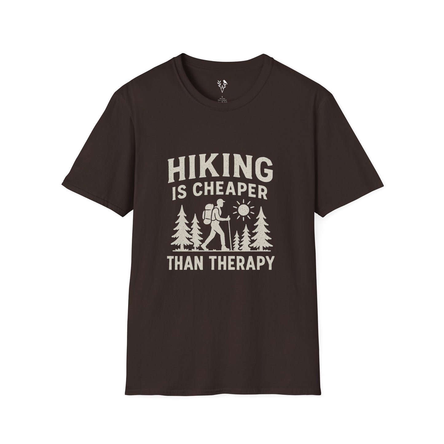 Hiking is Cheaper Than Therapy T-Shirt