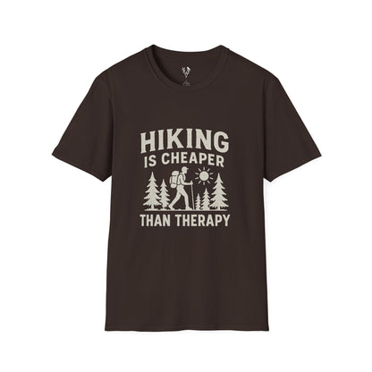 Hiking is Cheaper Than Therapy T-Shirt