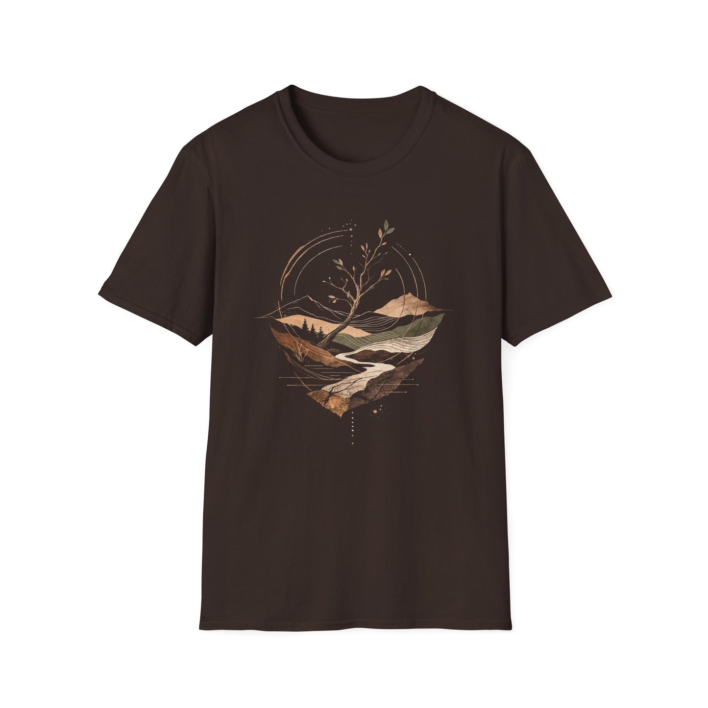 Abstract Twist T-Shirt