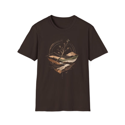 Abstract Twist T-Shirt