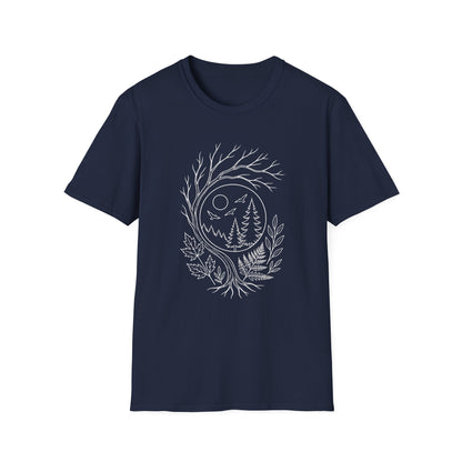 Natural Line-art T-Shirt