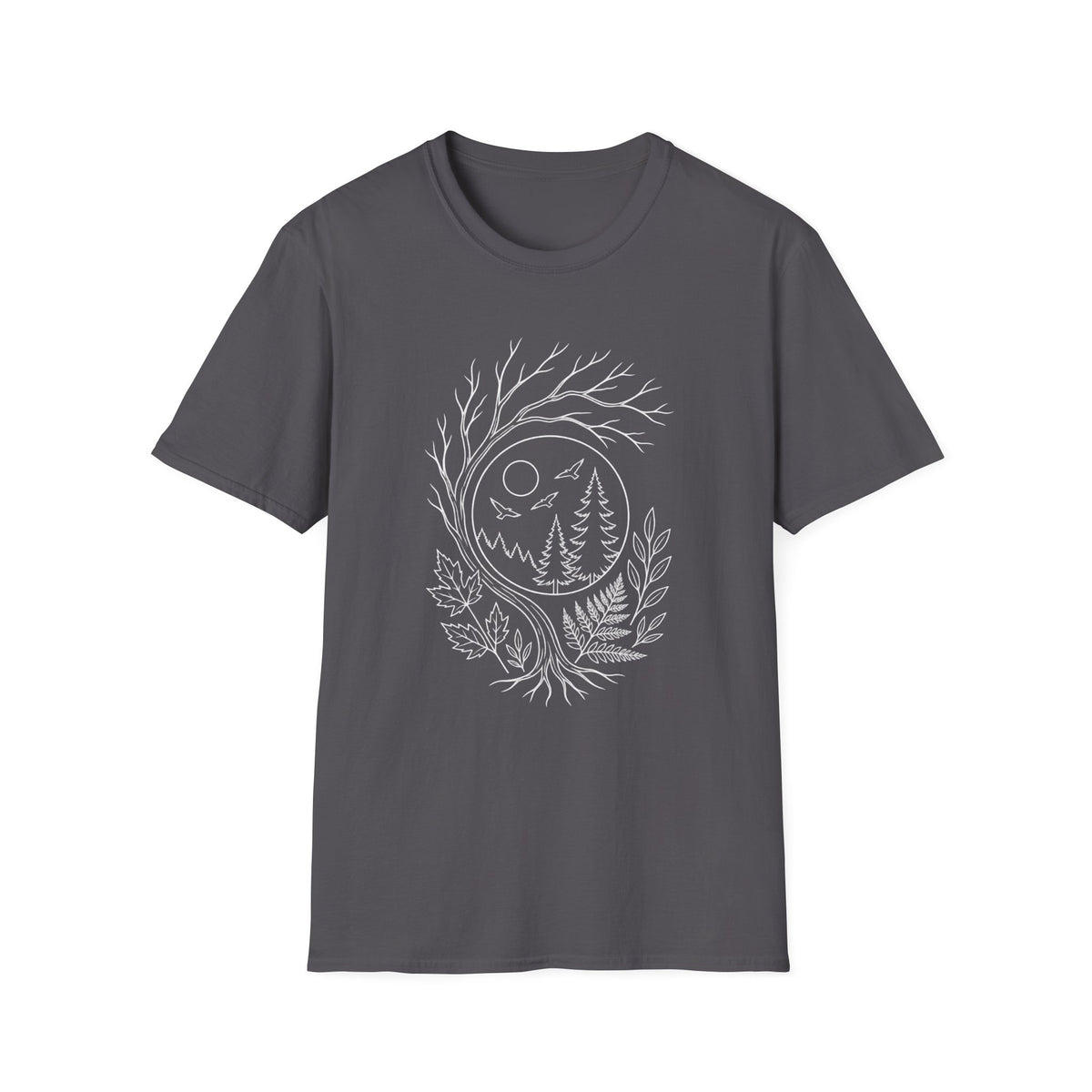 Natural Line-art T-Shirt