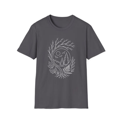 Natural Line-art T-Shirt