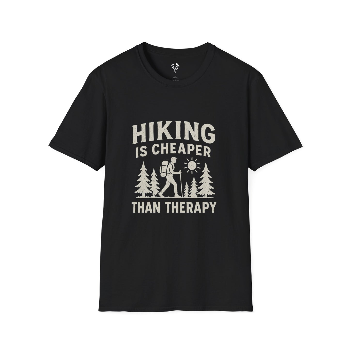 Hiking is Cheaper Than Therapy T-Shirt