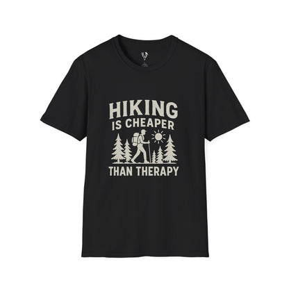 Hiking is Cheaper Than Therapy T-Shirt