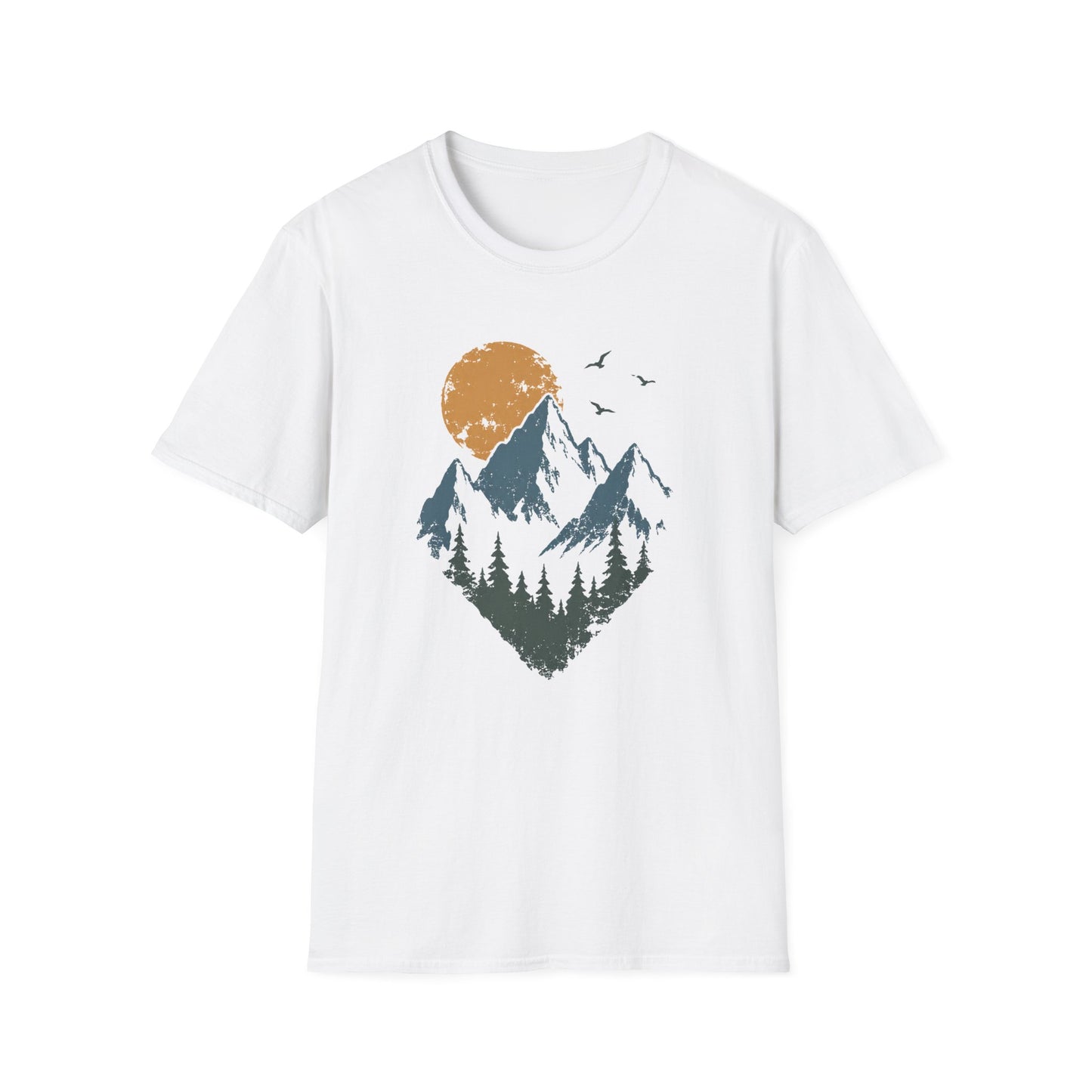 Blue Shadow Mountains T-Shirt