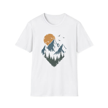 Blue Shadow Mountains T-Shirt